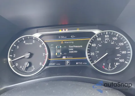 2022 Nissan Sentra Sr Xtronic Cvt из США, поврежденный, VIN 3N1AB8DV4NY202861